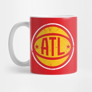 ATL Retro Ball - Red Mug